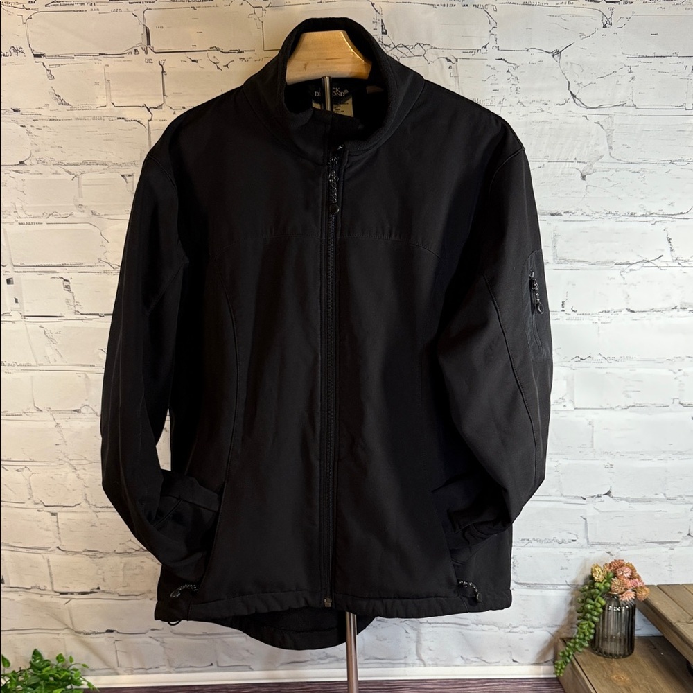 Black Diamond unisex Performance Jacket - Black soft shell with fleece lining‎